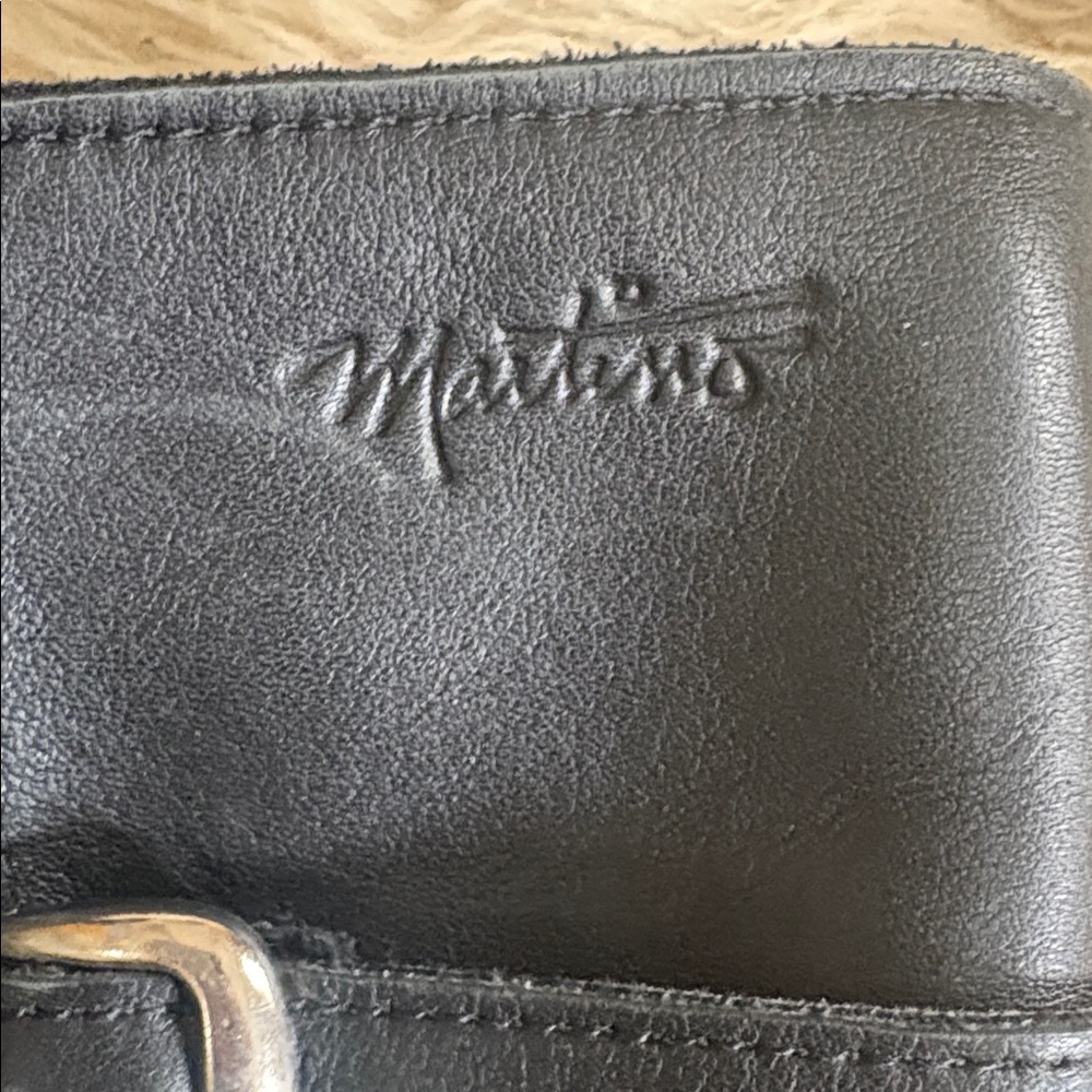 Martino Black Leather Boots 6 View 5